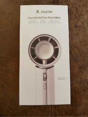 JISULIFE Pro1 Mini Handheld Personal
Portable Fan with Aroma Pod USB Chargeable